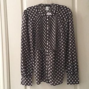Brand New w/tags J Crew polka dot Blouse